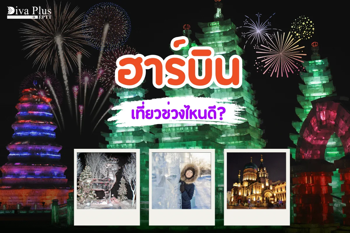 เที่ยวฮาร์บินช่วงไหนดี สัมผัสอากาศหนาวหิมะฟู ดูเมืองน้ำแข็ง