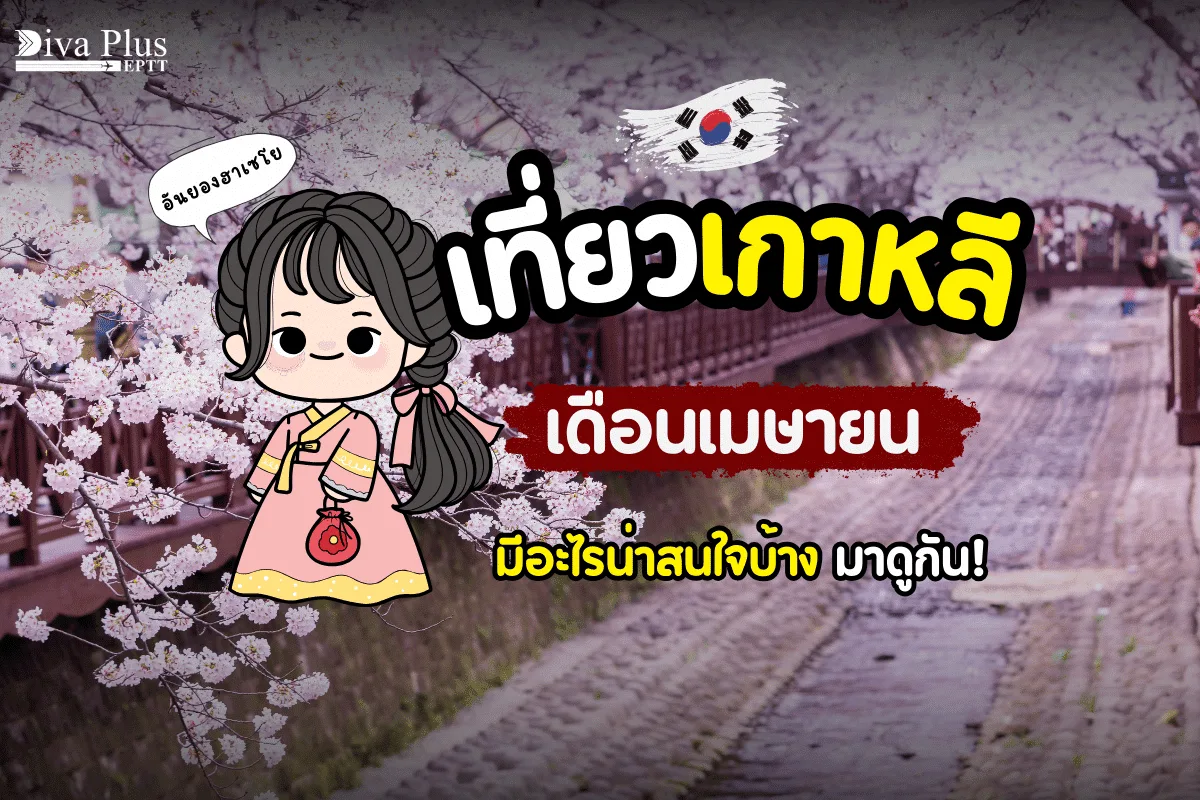 เที่ยวเกาหลี เมษายน 6 เทศกาลดีที่สุด ชมดอกไม้ฉ่ำ คัดพิกัดเด็ดมาให้แล้ว