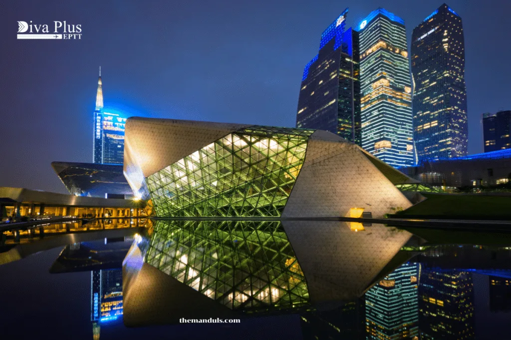 โอเปร่าเฮ้าส์กวางโจว (Guangzhou Opera House)