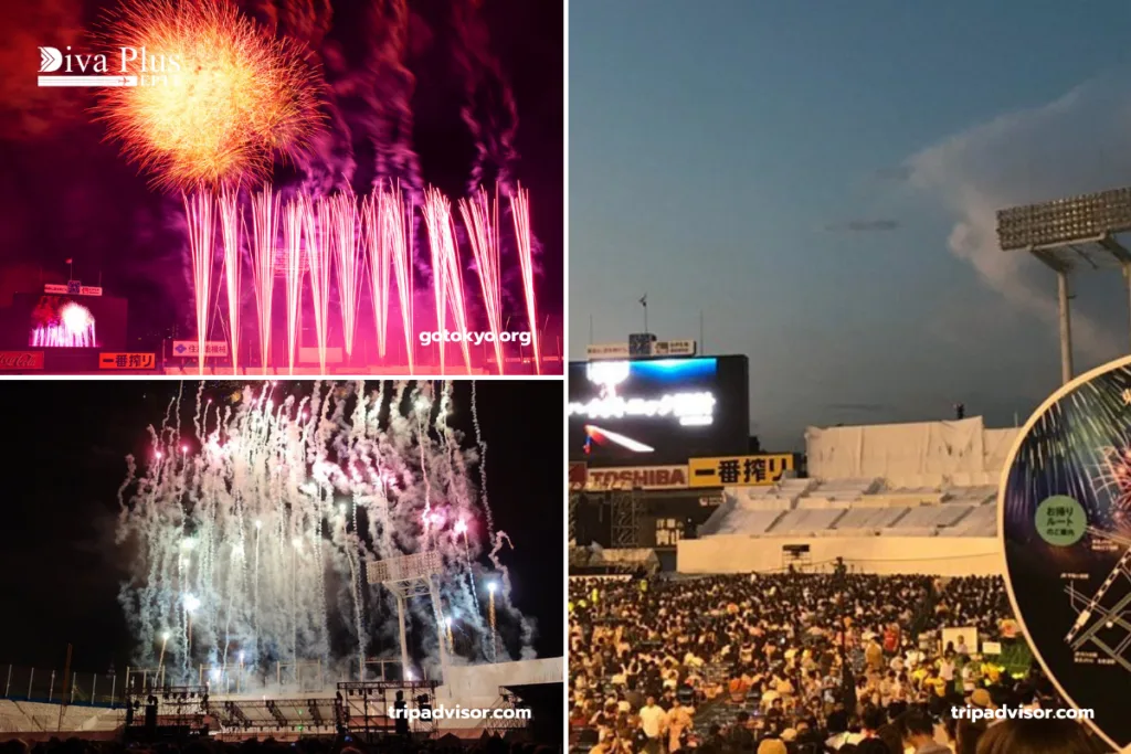เทศกาลดอกไม้ไฟจิงกูไกเอ็น (Jingu Gaien Fireworks Festival)
