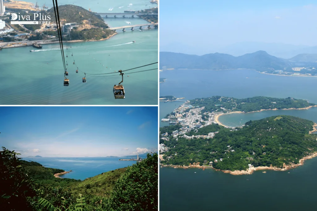 เกาะลันเตา (Lantau Island), เกาะลามมา (Lamma Island), เกาะเผิงโจว (Peng Chau)