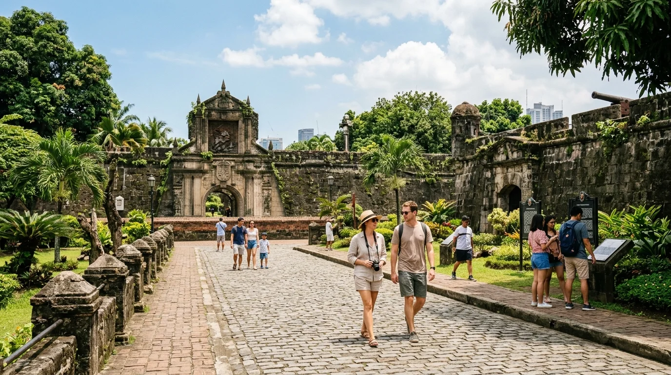 เขตป้อมปราการประวัติศาสตร์ซานติอาโกในกรุงมะนิลา